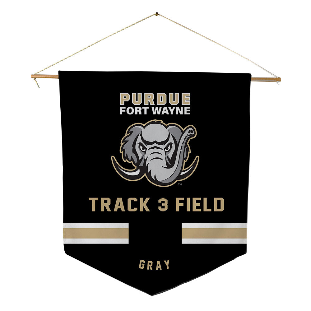 PFW - NCAA Women's Track & Field : Tiara Gray - Pennant - 18" x 21"-0