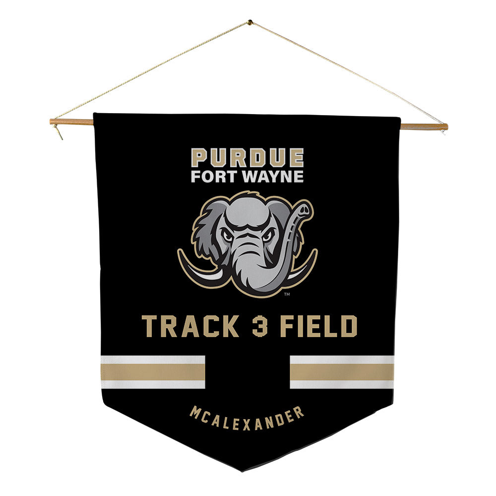 PFW - NCAA Women's Track & Field : Ava McAlexander - Pennant - 18" x 21"-0