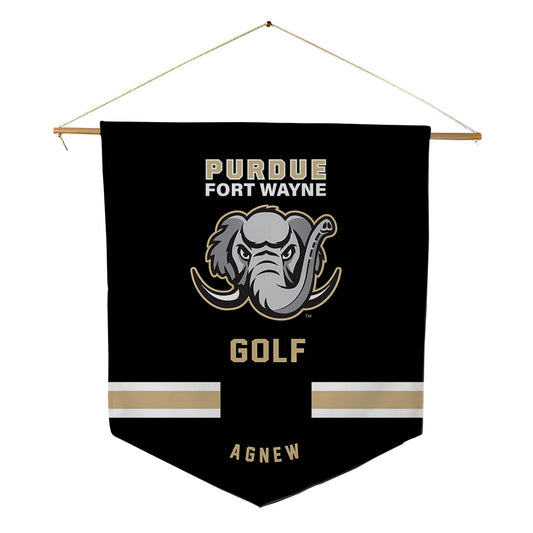 PFW - NCAA Men's Golf : AJ Agnew - Pennant - 18" x 21"-0