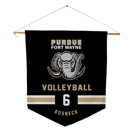 PFW - NCAA Women's Volleyball : Riley Rosneck - Pennant - 18" x 21"-0