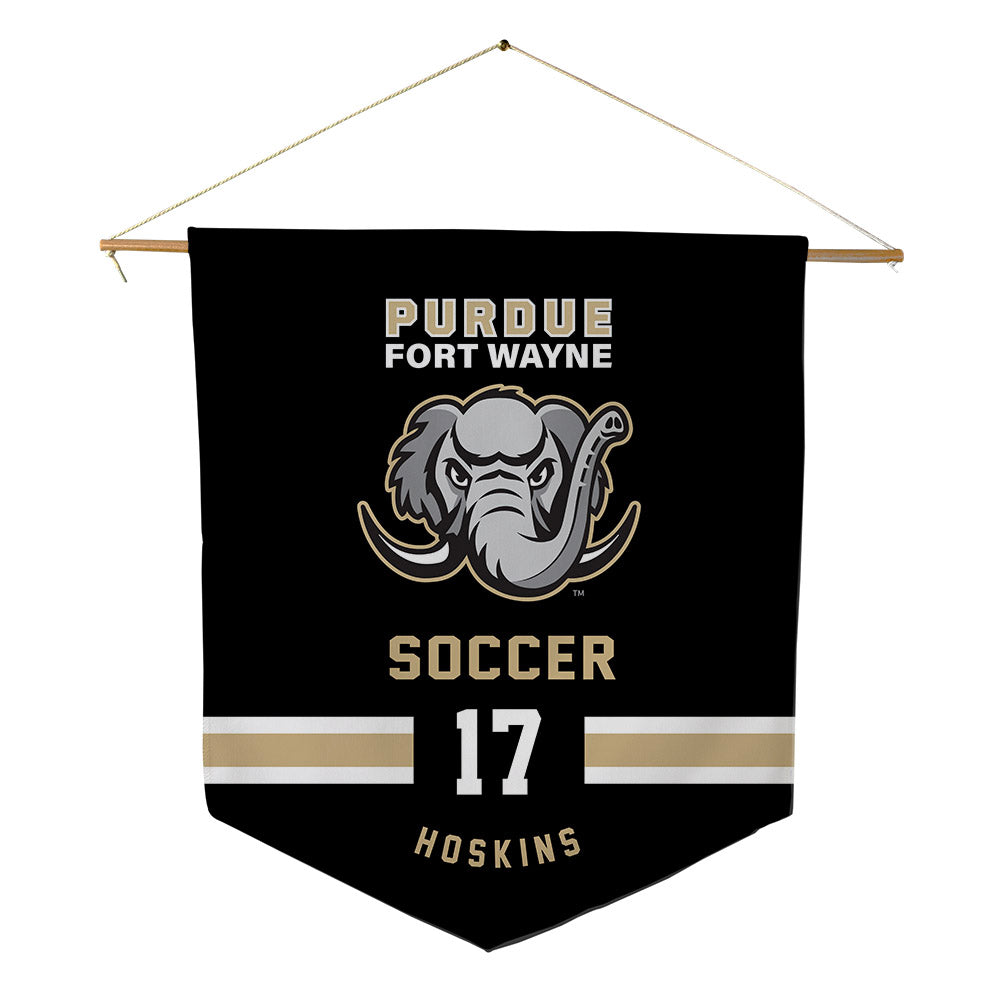 PFW - NCAA Women's Soccer : Hailey Hoskins - Pennant - 18" x 21"-0