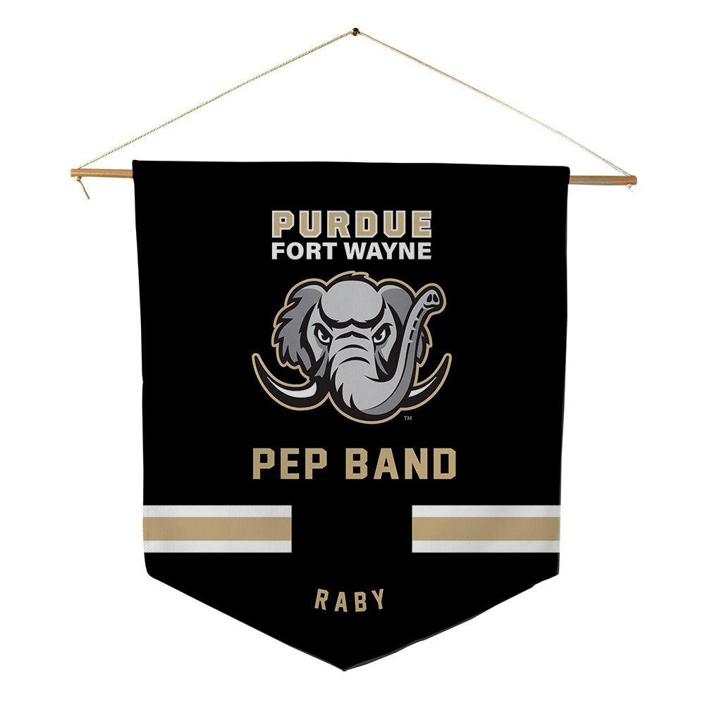 PFW - Pep Band : Alex Raby - Pennant - 18" x 21"-0