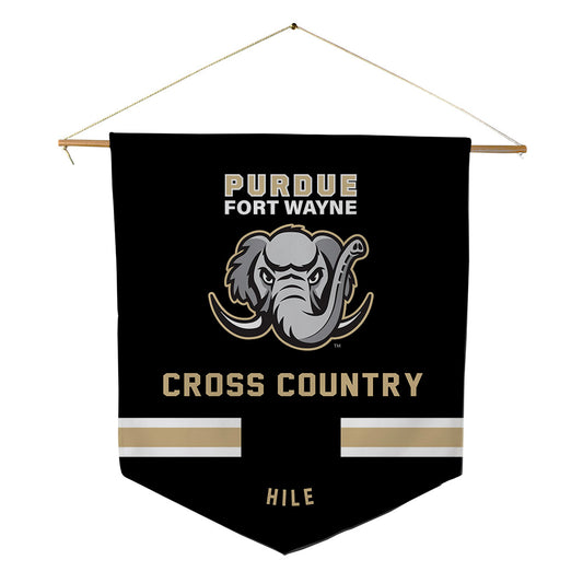 PFW - NCAA Women's Cross Country : Haylee Hile - Pennant - 18" x 21"-0