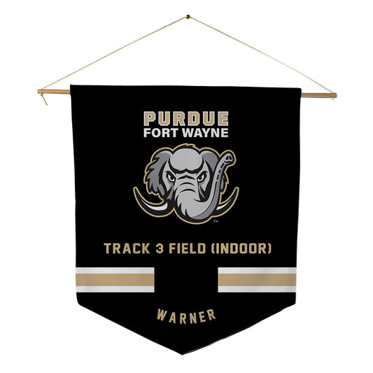 PFW - NCAA Women's Track & Field : Scout Warner - Pennant - 18" x 21"-0