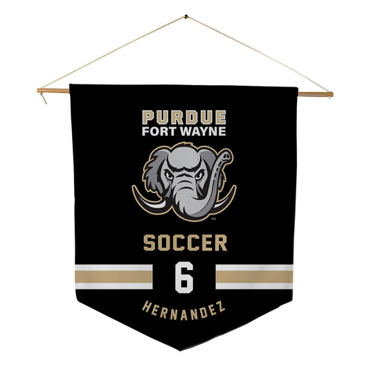 PFW - NCAA Men's Soccer : Jonathan Hernandez - Pennant - 18" x 21"-0
