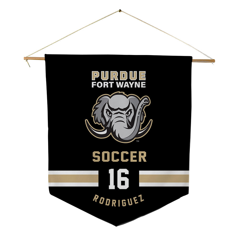 PFW - NCAA Men's Soccer : Angel Rodriguez - Pennant - 18" x 21"-0