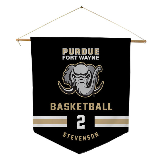 PFW - NCAA Men's Basketball : Mikale Stevenson - Pennant - 18" x 21"-0