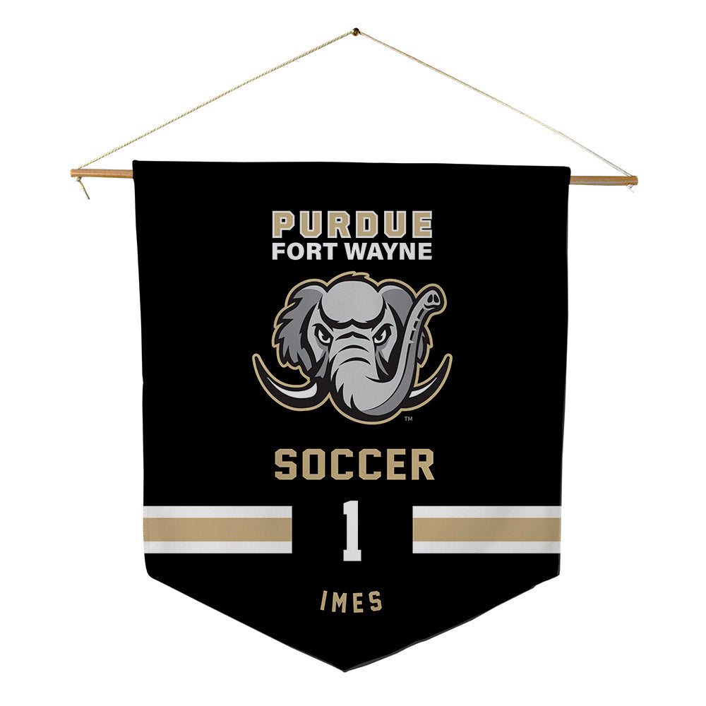 PFW - NCAA Women's Soccer : Jordan Imes - Pennant - 18" x 21"-0