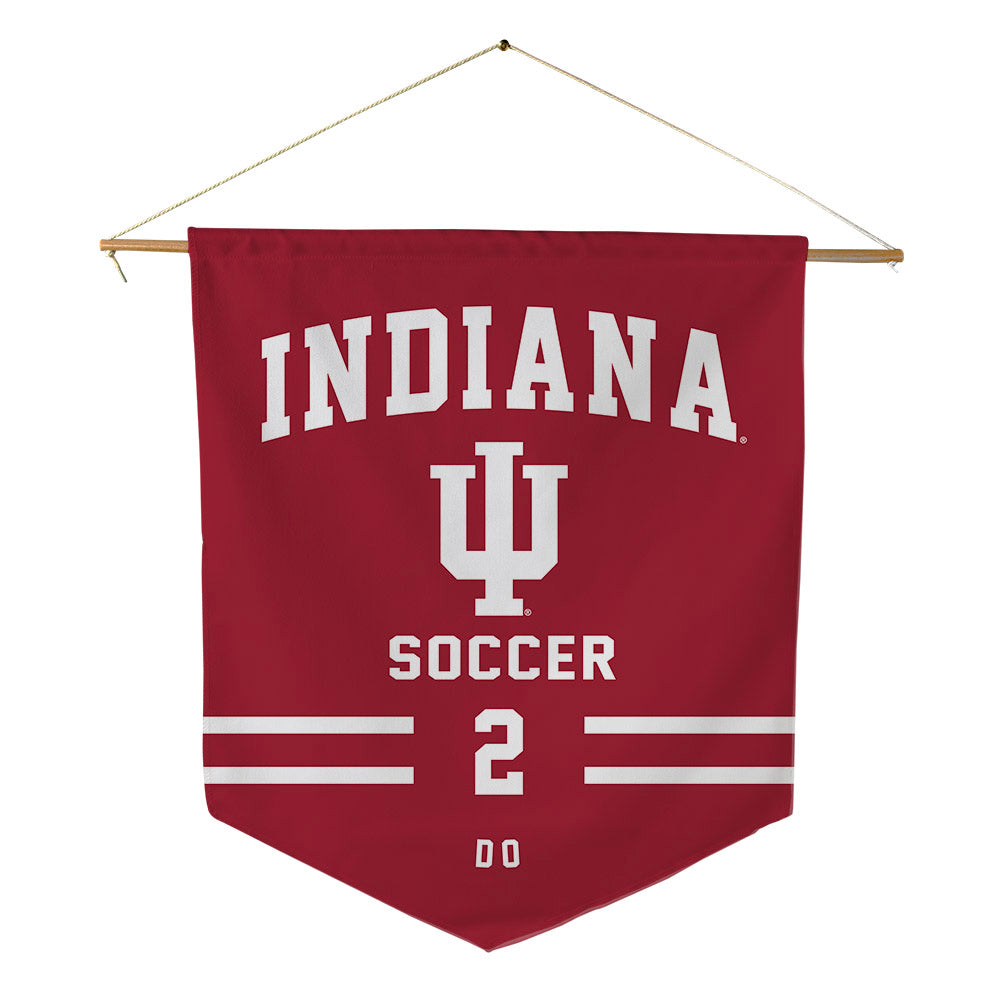 Indiana - NCAA Men's Soccer : Ben Do - Pennant - 18" x 21"-0
