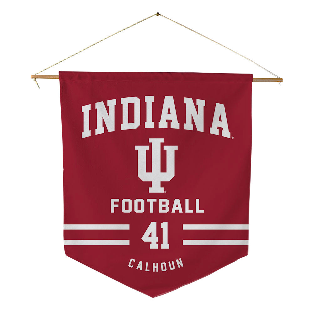 Indiana - NCAA Football : Keishaun Calhoun - Pennant - 18" x 21"-0