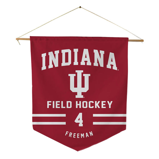 Indiana - NCAA Women's Field Hockey : Lily Freeman - Pennant - 18" x 21"-0
