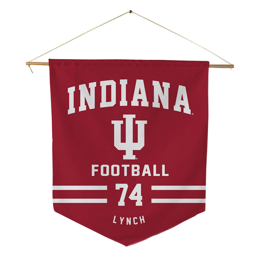 Indiana - NCAA Football : Bray Lynch - Pennant - 18" x 21"-0