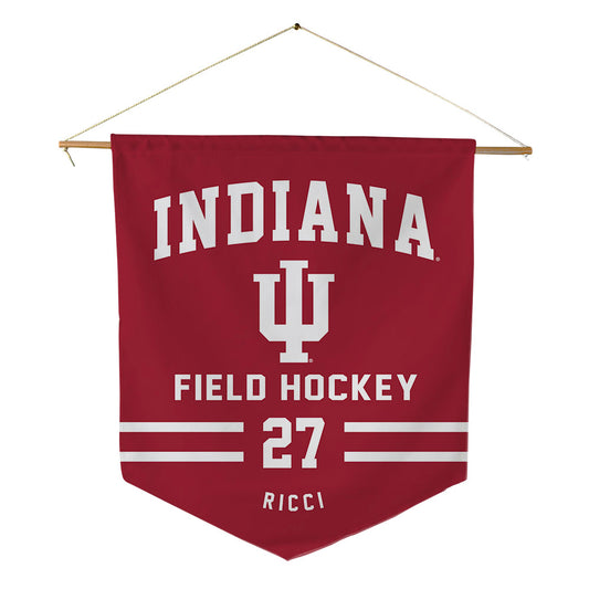 Indiana - NCAA Women's Field Hockey : Theresa Ricci - Pennant - 18" x 21"-0