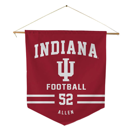 Indiana - NCAA Football : Clayton Allen - Pennant - 18" x 21"-0