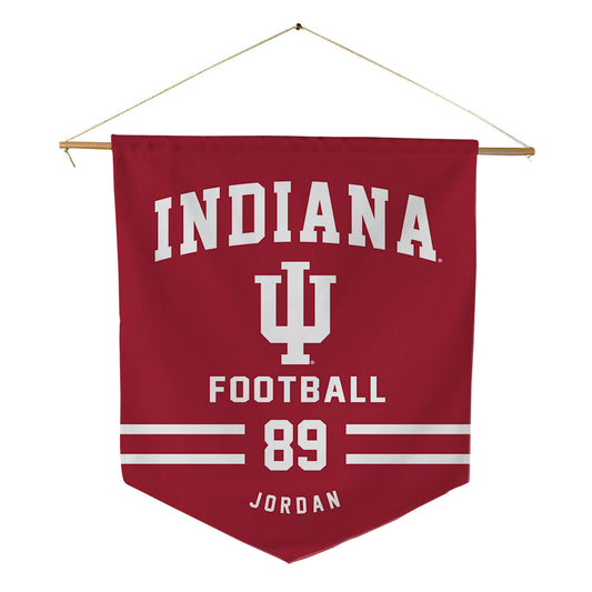Indiana - NCAA Football : Camden Jordan - Pennant - 18" x 21"-0