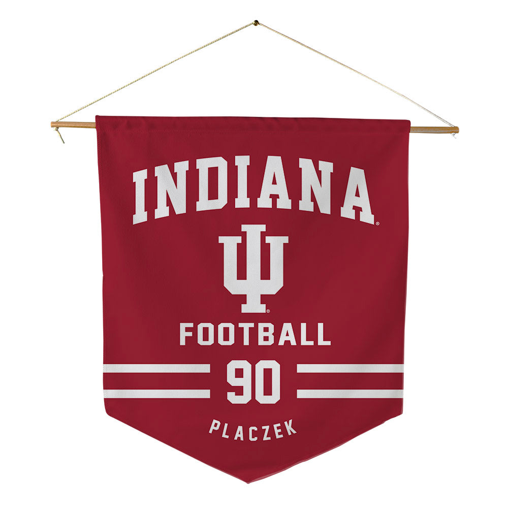 Indiana - NCAA Football : Josh Placzek - Pennant - 18" x 21"-0