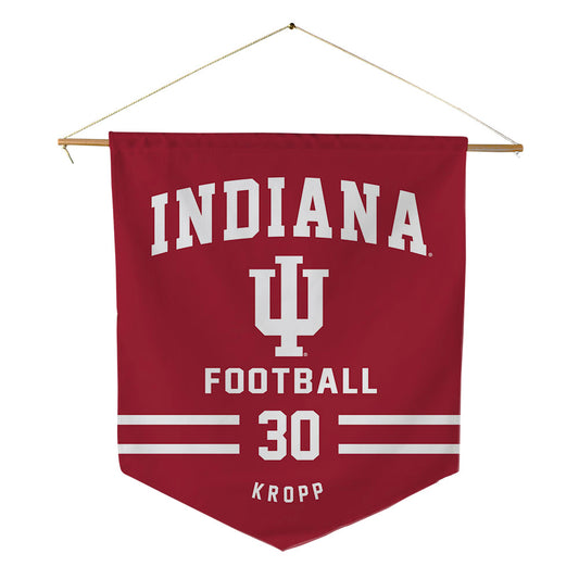 Indiana - NCAA Football : Kyler Kropp - Pennant - 18" x 21"-0