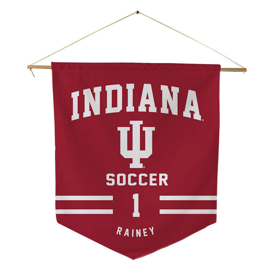 Indiana - NCAA Women's Soccer : Sally Rainey - Pennant - 18" x 21"-0