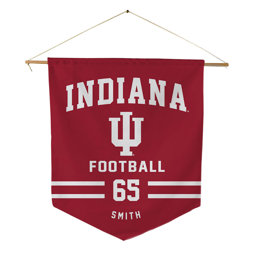 Indiana - NCAA Football : Carter Smith - Pennant - 18" x 21"-0