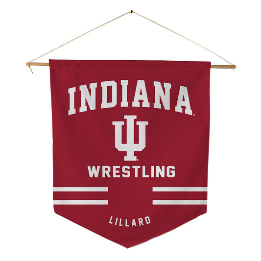 Indiana - NCAA Wrestling : Tyler Lillard - Pennant - 18" x 21"-0