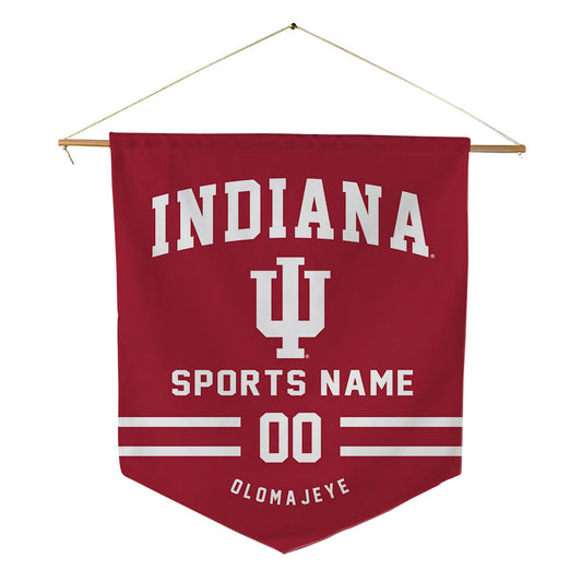Indiana - NCAA Women's Track & Field : Ava Olomajeye - Pennant - 18" x 21"-0