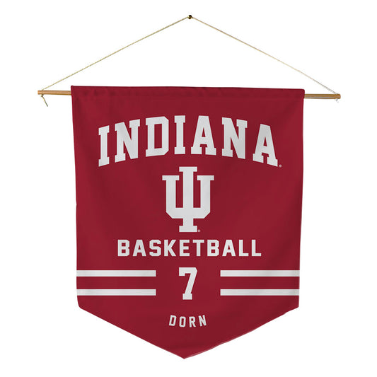 Indiana - NCAA Men's Basketball : Nicholas Dorn - Pennant - 18" x 21"-0