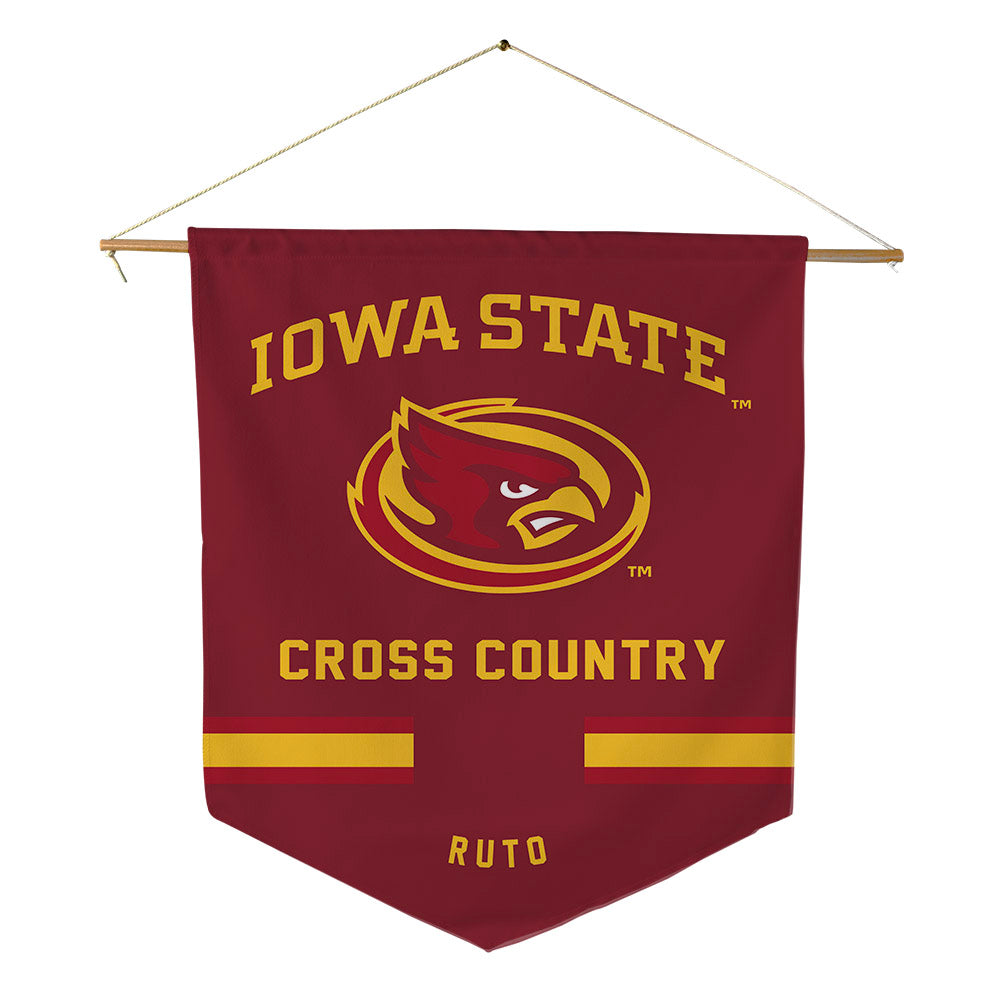 Iowa State - NCAA Men's Cross Country : Joash Ruto - Pennant - 18" x 21"-0