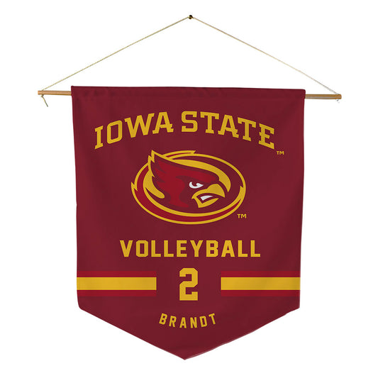 Iowa State - NCAA Women's Volleyball : Morgan Brandt - Pennant - 18" x 21"-0