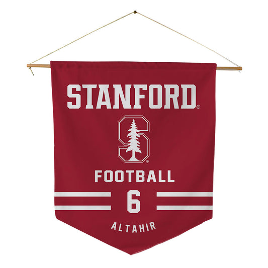 Stanford - NCAA Football : Tuna Altahir - Pennant - 18" x 21"-0