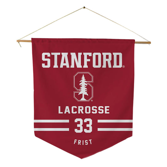 Stanford - NCAA Women's Lacrosse : Annabel Frist - Pennant - 18" x 21"-0