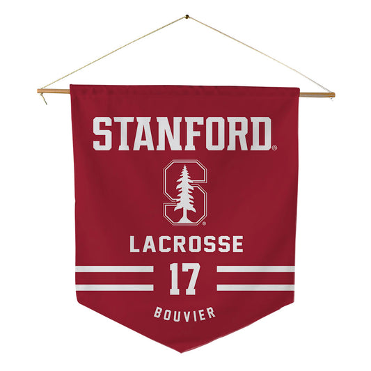 Stanford - NCAA Women's Lacrosse : Rylee Bouvier - Pennant - 18" x 21"-0