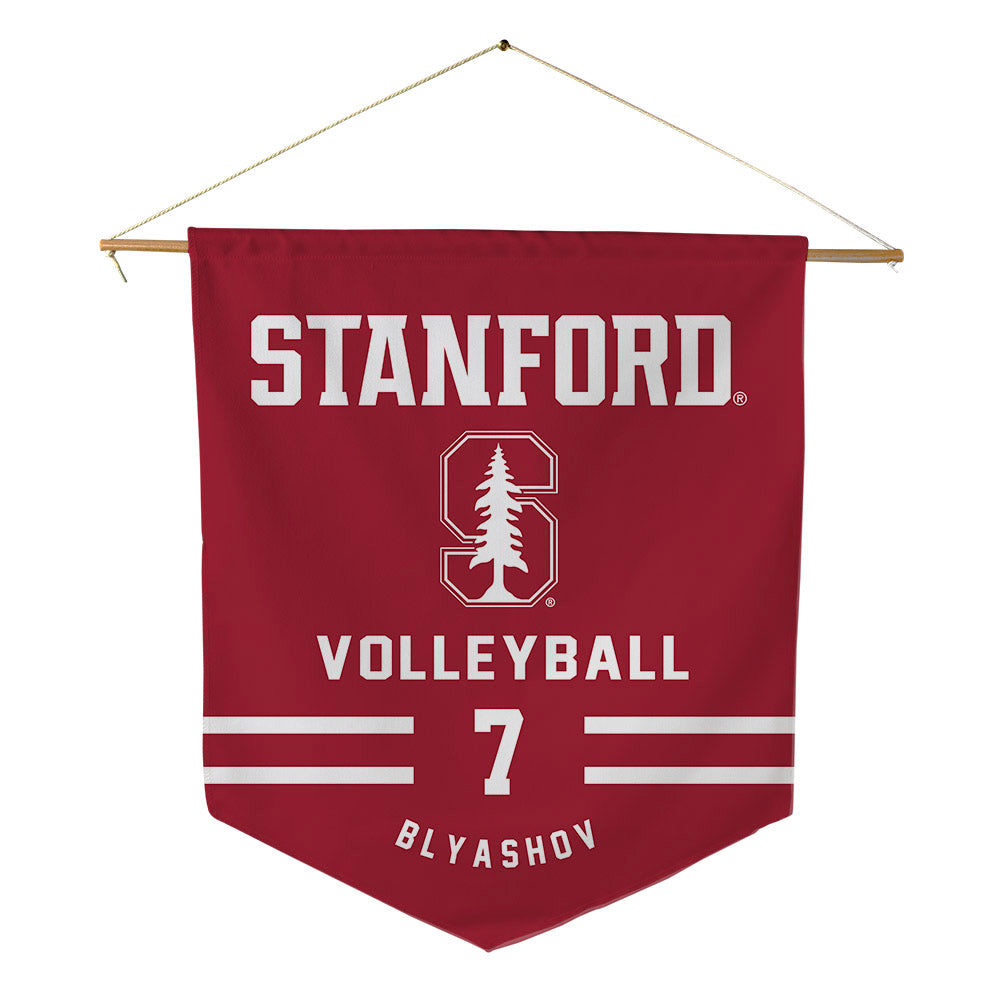Stanford - NCAA Women's Volleyball : Julia Blyashov - Pennant - 18" x 21"-0