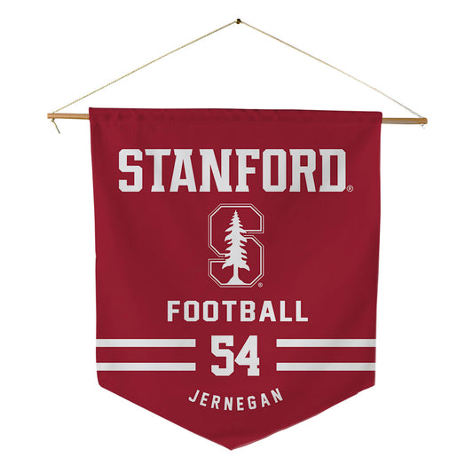 Stanford - NCAA Football : Preston Jernegan - Pennant - 18" x 21"-0