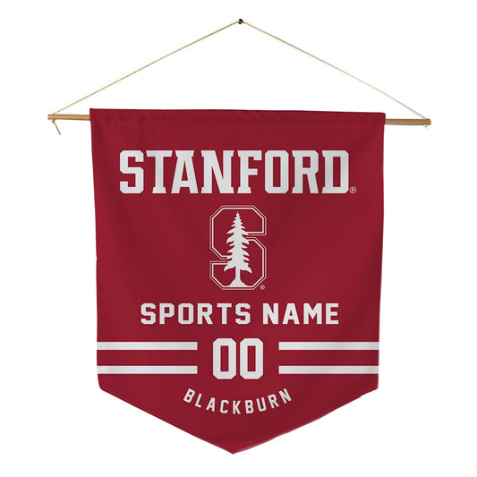 Stanford - NCAA Football : Benji Blackburn - Pennant - 18" x 21"-0