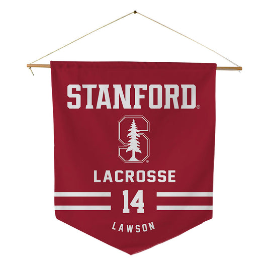 Stanford - NCAA Women's Lacrosse : Amanda Lawson - Pennant - 18" x 21"-0