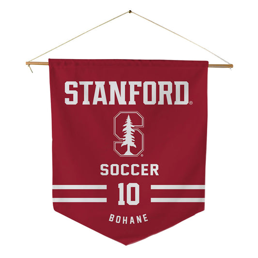 Stanford - NCAA Men's Soccer : Zachary Bohane - Pennant - 18" x 21"-0