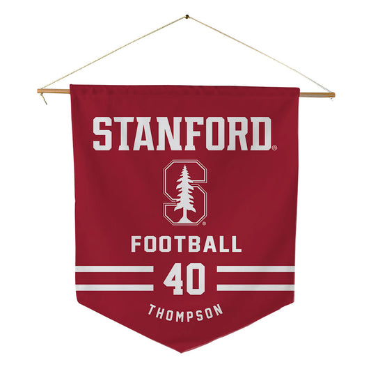 Stanford - NCAA Football : Jason Thompson - Pennant - 18" x 21"-0