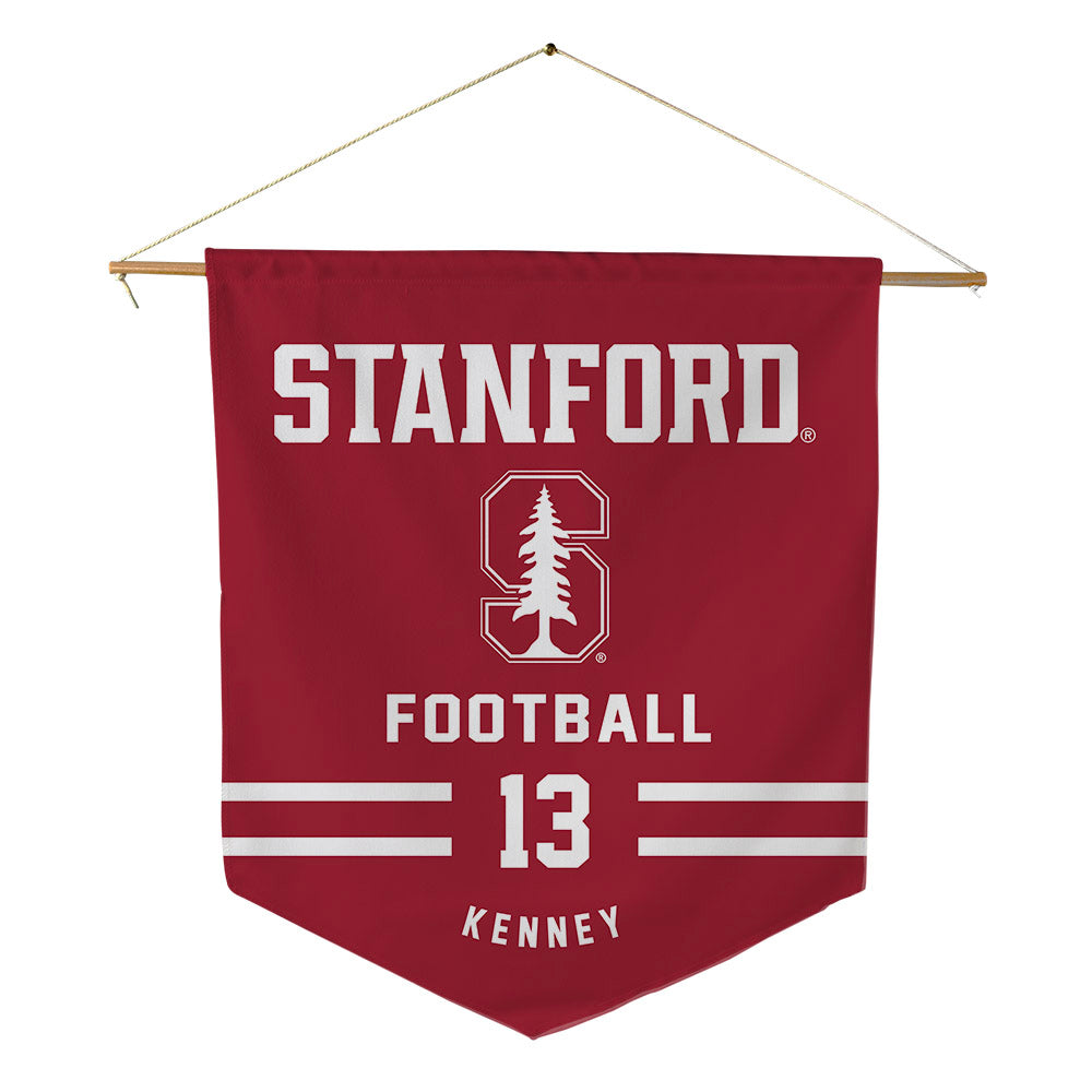 Stanford - NCAA Football : Emmet Kenney - Pennant - 18" x 21"-0