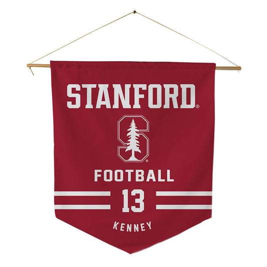 Stanford - NCAA Football : Emmet Kenney - Pennant - 18" x 21"-0