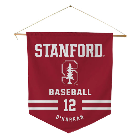 Stanford - NCAA Baseball : Toran O'Harran - Pennant - 18" x 21"-0