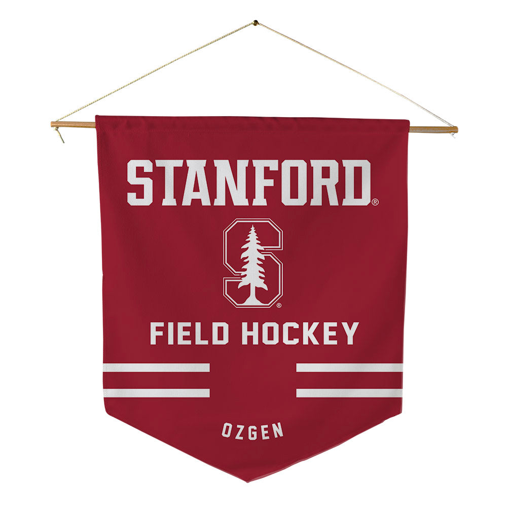 Stanford - NCAA Women's Field Hockey : Tyla Ozgen - Pennant - 18" x 21"-0