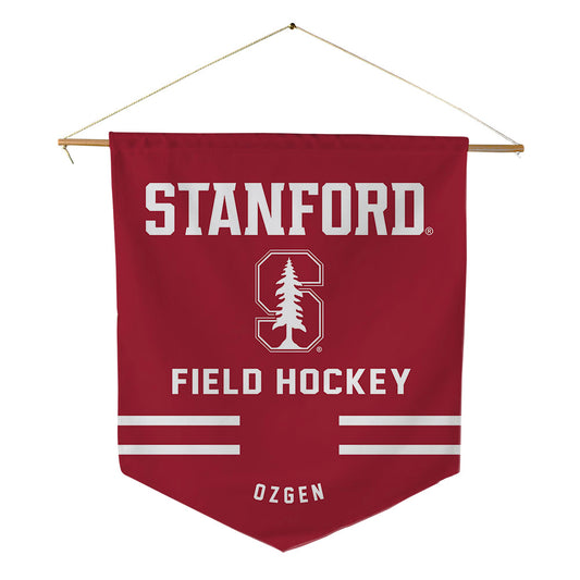 Stanford - NCAA Women's Field Hockey : Tyla Ozgen - Pennant - 18" x 21"-0