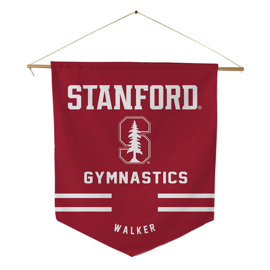 Stanford - NCAA Women's Gymnastics : Alana Walker - Pennant - 18" x 21"-0
