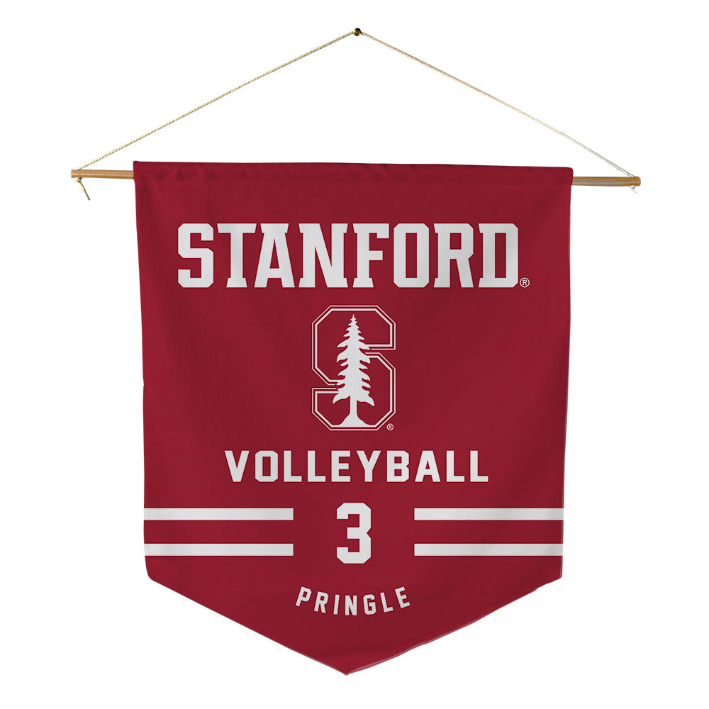 Stanford - NCAA Women's Volleyball : Anna Pringle - Pennant - 18" x 21"-0