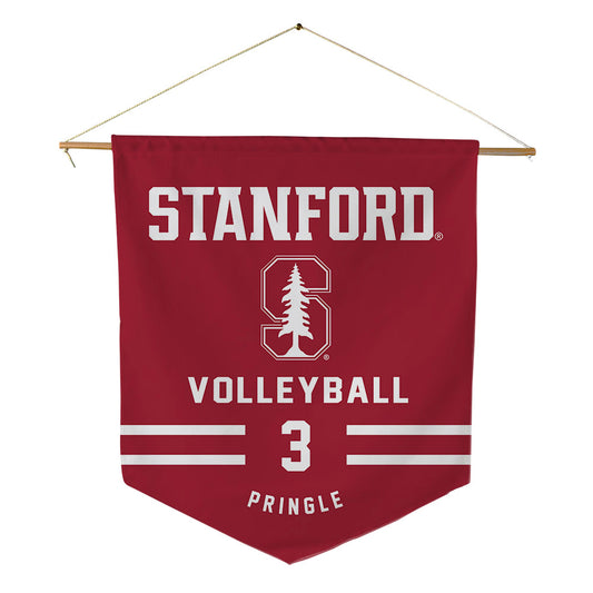 Stanford - NCAA Women's Volleyball : Anna Pringle - Pennant - 18" x 21"-0