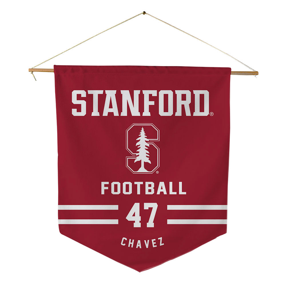 Stanford - NCAA Football : Alejandro Chavez - Pennant - 18" x 21"-0