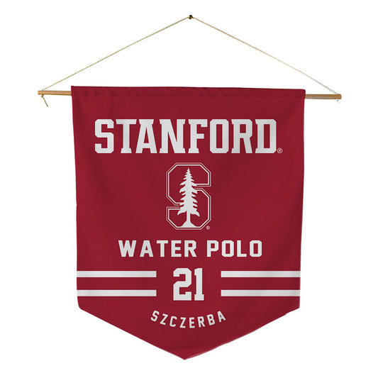 Stanford - NCAA Women's Water Polo : Natalia Szczerba - Pennant - 18" x 21"-0