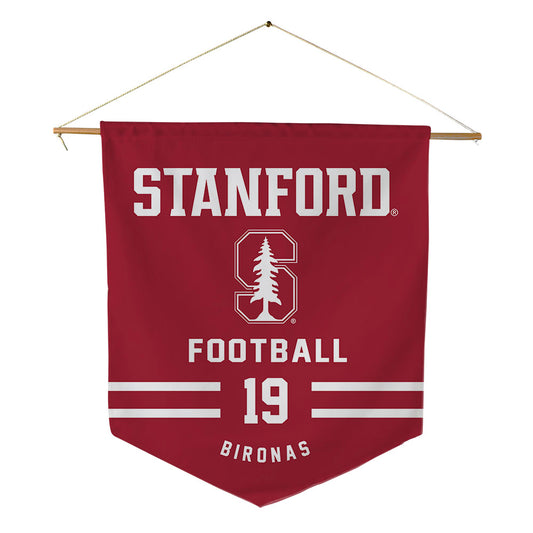Stanford - NCAA Football : London Bironas - Pennant - 18" x 21"-0