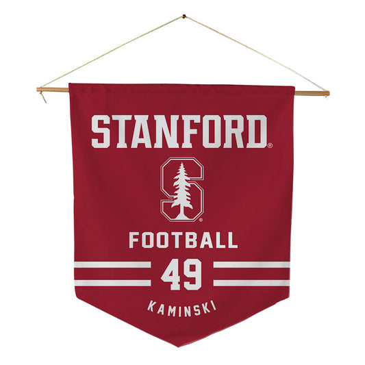 Stanford - NCAA Football : Gabe Kaminski - Pennant - 18" x 21"-0