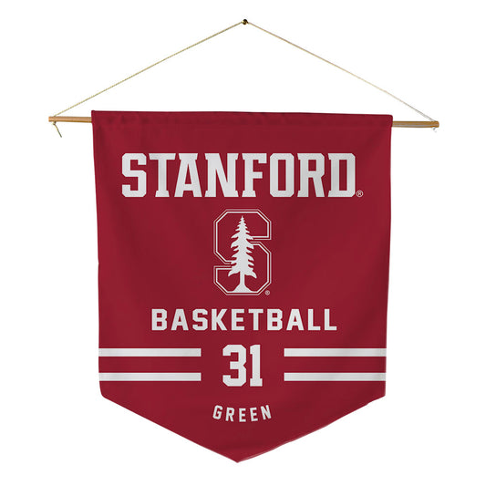 Stanford - NCAA Women's Basketball : Lauren Green - Pennant - 18" x 21"-0